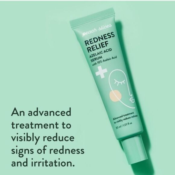 🌺FREE ~ Peach Slices ~ Redness Relief Azelaic Acid Serum ~ NEW - Picture 4 of 9